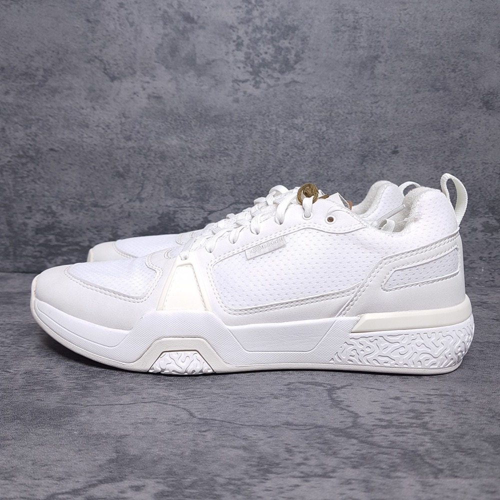 OLUKAI Anau Lace Up Aloha Pickelball Club Shoes Mens Size 12 White